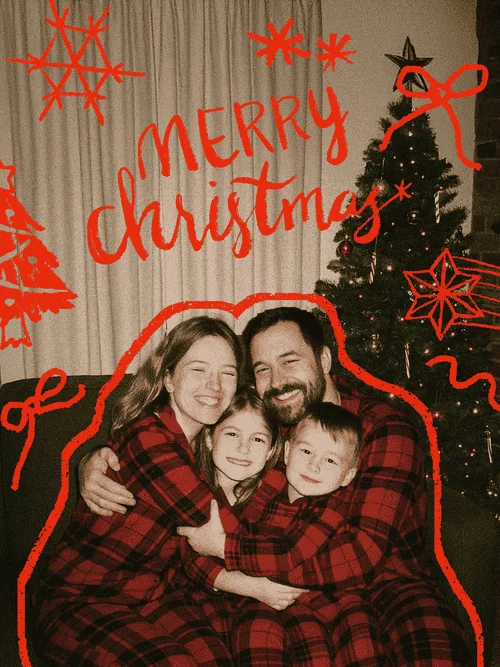 A collage made in PicCollage — Holiday Cards That Wow